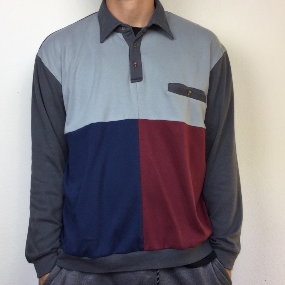 John Blair Xl Long sleeve polo